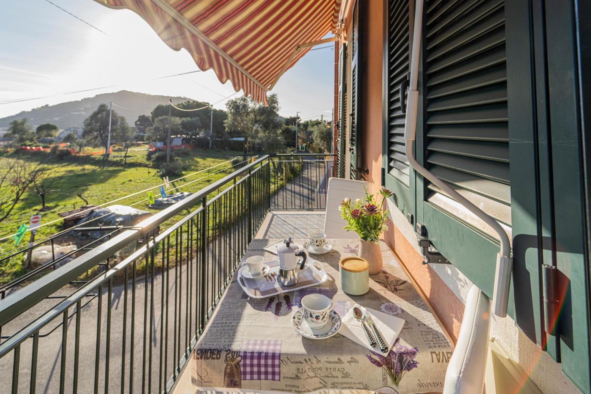 238 - Casa Al Ma, Vista Mare, Pace E Natura - Parcheggio Gratis Incluso Sestri Levante Bagian luar foto